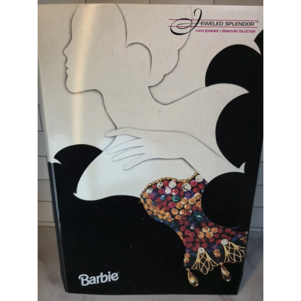 1995 Jeweled Splendor Barbie #14061 FAO Schwarz Signature NRFB‎